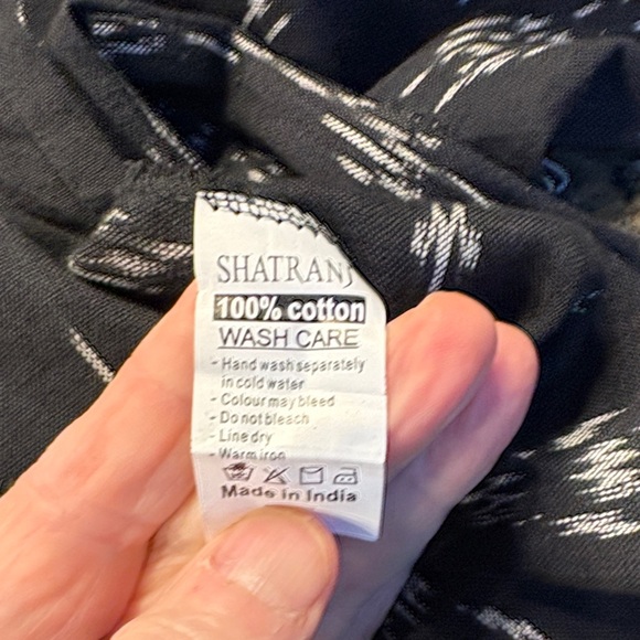 Black Patterned Shirt - Picture 6 of 6